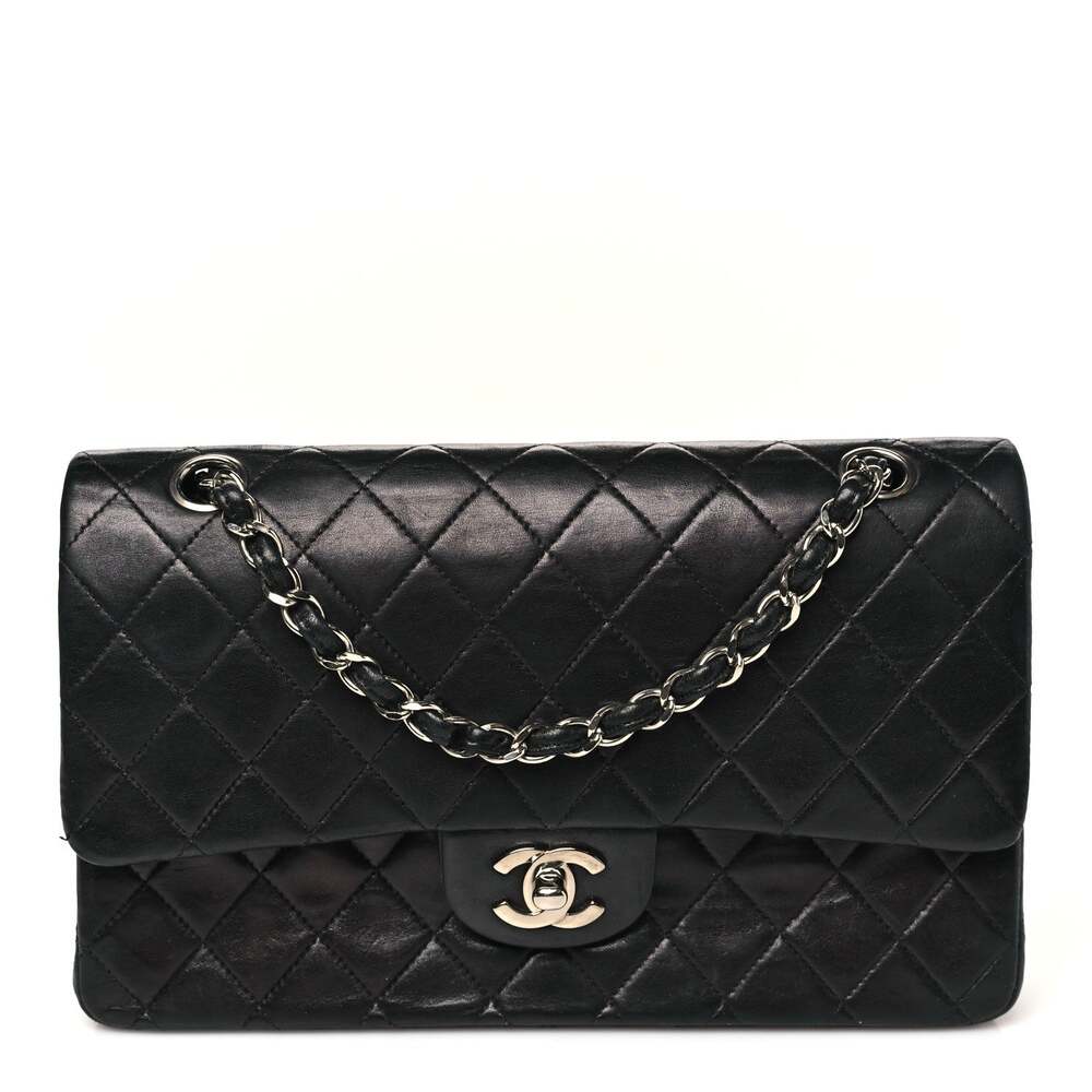 Chanel Lambskin Quilted Medium Double #341073C55B